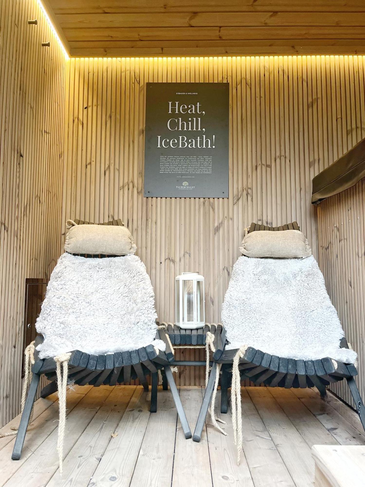 Tauberchalet I Private Spa, Garten Und Kaeltekick I 10Min Walk To Historic Old Town Rothenburg ob der Tauber Exterior foto